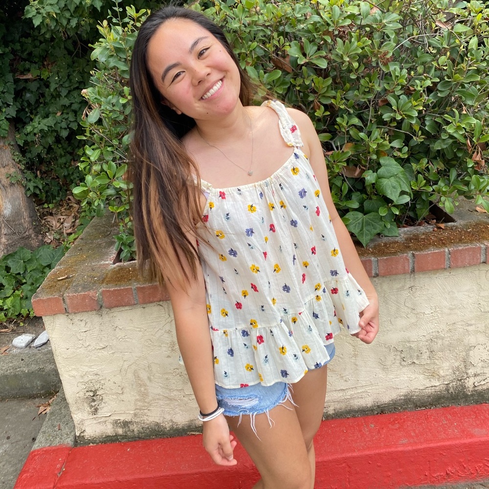 Madewell cute top!